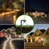 100 Pack 8.5"-10" C7 C9 Christmas Light Stakes for and String Lights,Outdoor Light Stakes,Yard