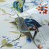 2 52 96 Inches Leeva Birds Pattern Sheer Curtains, Lightweight Rod Pocket Semi Sheer Curtain Drapes Window Decor