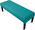 YISUN Jacquard Dining Bench Covers, Stretch Washable Removable Slipcover, Rectangle Seat Protector for Dining Rooms,
