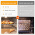 4 Pack Large Copper Oven Liners, 16x24 Inch Thick Heavy Duty Non-Stick Teflon Mats for Ovens and Grills