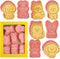 Dog Cookie Cutters Set, 8 Pcs Puppy Cookie Cutters with Plunger Stamps for DIY Biscuit Dog Snacks