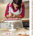 Cake Batter Distribution Scoop, One-Touch Sliding Button Home Baking Tool, Kitchen DIY Cupcake Batter Dispenser
