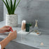 Multipurpose Bathroom Tray with Bonus Vanity Tray, Absorbent Countertop Tray for Perfume, Soap, and Kitchen Use