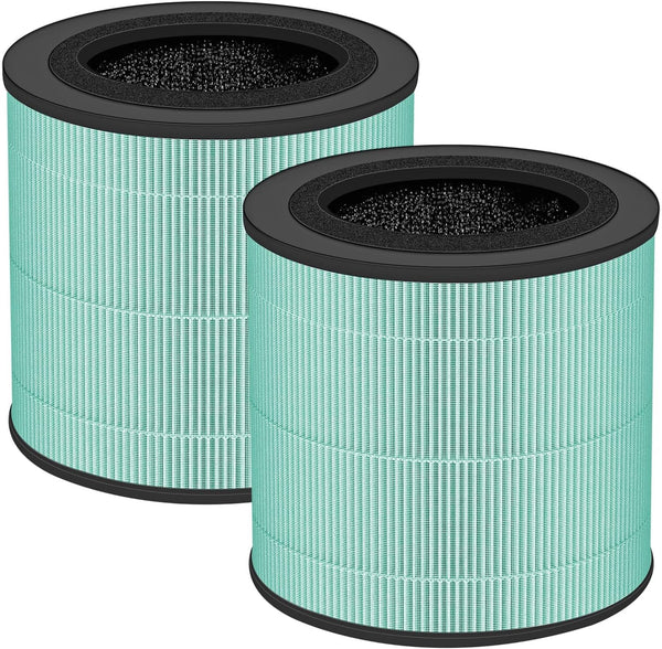 AS300 AS200 Replacement Filter Compatible with Airspark AS300 AS200 Air Purifiers, 3-in-1 H13 HEPA Filter 2-Pack