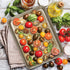 Glad Nonstick Baking Pan - Medium Oblong Metal Dish for Cake and Lasagna - Heavy Duty Carbon Steel Bakeware