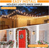 Gicare 50 Pack String Light Clips, Screw in Hooks for Outdoor String Lights,Weatherproof Cable Clips for Christmas