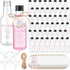 Funnymoom 50 Sets Elephant Party Favors for Guests 1.7oz/50ml Mini Liquor Bottles and