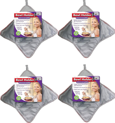 Jokari Hot Bowl Holders are Microwavable, Combine Benefits of a Hotpad and Cozy for Soup Bowl or Pot