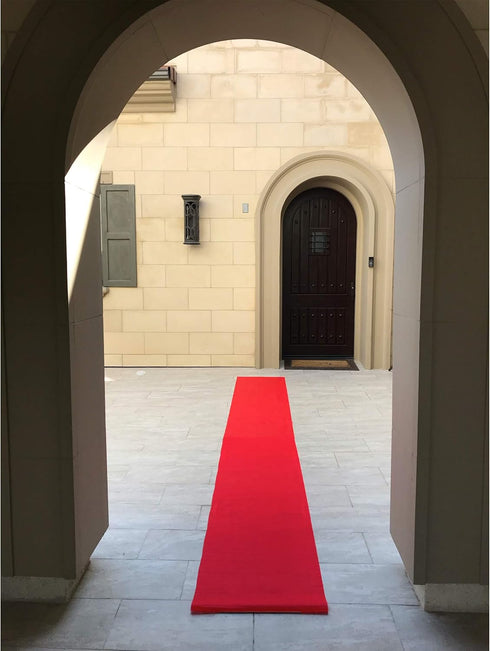 LEMONSODA Red Carpet Runner for Party, 2x15ft, 70GSM, Hollywood Red Carpet Roll for Special Event, Wedding