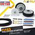 Dryer Repair Kit for Maytag Neptune 3000 Series: Drum Rollers, Belt, Idler Pulley, 12001541, 303373K, W10116741