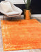 Unique Loom Sofia Collection Area Rug, Casino, 2' 2" x 3' 1", Orange/Ivory