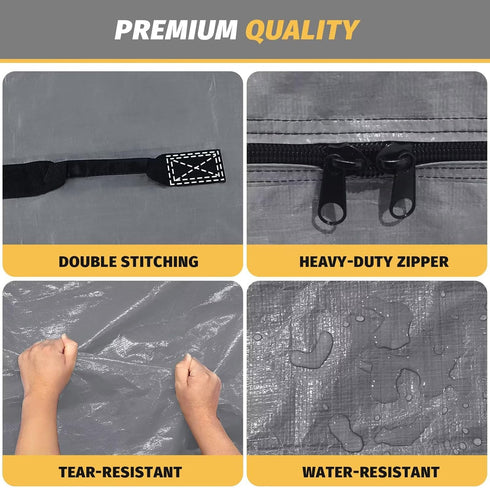 8 (77x57x13.5 Mattress Bags for Moving and Storage, BETU Full Size Waterproof Mattress Protector Mattress Cover