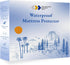 California Design Den Premium Waterproof Mattress Protector, King Size, Soft, Cooling, Noiseless, Deep Pocket, Machine