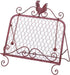 Red Rooster Cookbook Stand, 13x9x13.25