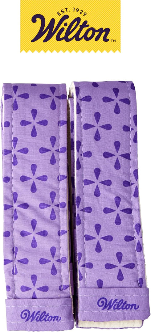 Wilton Bake Even Cake Strips, 2-Piece Set for 8-Inch & 10-Inch Round Cake Pans, Prevents Domed Tops & Cracked Edges