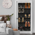 Simple Houseware 24 Pockets Large Clear Pockets Over The Door Hanging Shoe Organizer, Black (56" x 22.5") by Simple Houseware