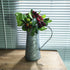 Hosley 9.25 Inch High Galvanized Decorative Pitcher - Ideal for Floral Arrangements, Home Wedding Decor