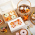 TOMNK 50pcs Cookie Boxes with Window, 8x6x2.5 Inches Bakery Boxes for Treats, Muffins, Donuts, Chocolate Covered