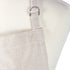 DII 100% Cotton Solid Chambray Kitchen Set, Chef Apron, Natural, 1 Piece