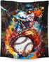 Baseball Blanket for Adults Sports Team Lovers, 80x60 Inches Cozy Lightweight Warm