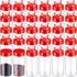 Uiifan 30 Pack 8.7 oz/250 ml Plastic Spice Jar with Shaker Lids