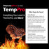 10 3 360 TempPro Outdoor Grill Light for BBQ with LEDs, Brightness & Energy-Saving Button, Adjustable Grill Lights