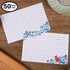 COFICE Recipe Cards 4x6 Inch, Double Sided, Cut Thicken Card Stock, 50-Pack (Bird)