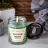 Morning Wood Christmas Tree & Pine Scented Candle, Funny Holiday Candle for Christmas, Hand Poured in USA, 6oz