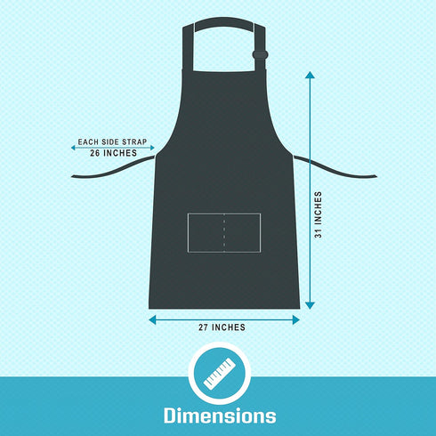 Funny BBQ Grill Apron for Men & Dad - Don't Worry Apron