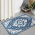Uphome 20x31 inch Boho Bathroom Rugs, Vintage Non-Slip Bath Rug, Soft Machine Washable Tribal Floral Mat for Bathroom
