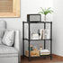 MZG Steel Storage Shelving Unit, 3-Tier Utility Steel Organizer Wire Rack for Home, Kitchen, Office (11.8" D x 17.7" W