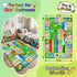 3x5ft Kids Educational Rug, Non-Slip Machine Washable ABC Alphabet Mat & Learning Carpet for Playroom Bedroom, Nursery