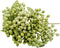 M2cbridge Artificial Berry Stems Christmas Picks Pine Needles Branches Wreath Ornament (Green 12pcs)