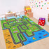 59X 39.4 INCH) Kids Car Playmat, Kids Rug for Playroom Car Mat Town City Road Traffic Rugs, Play Mat for Floor, Extra