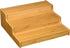 Trademark Innovations Bamboo Expandable 3-Tier Spice Rack and Cabinet Organizer, Natural, Small