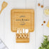 ROYALHOUSE Personalized Cheese Board, Custom Bamboo Engraved Customized Gifts Bridal Shower Gifts Perfect