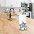 Countertop Coastal Sea Turtle Paper Towel Holder Ocean-Inspired Cast Iron Kitchen Dcor, Rustic Beach House Accessory