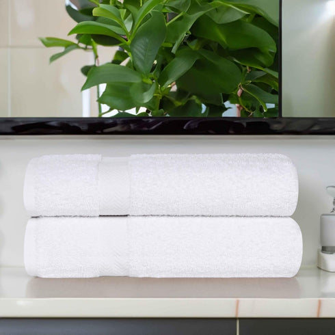 2-Piece Set, Superior Cotton Bath Sheet Large Towels for Body, Quick Dry, Bathroom Essentials, Guest/Master Bath