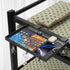 Foldable Bedside Shelf, Metal Clip-On Bed Tray Table for Bunk Bed & Dorm Beds, Dorm Room Essentials Organizer