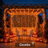 200 6.5ft 6.5ft suddus Color Changing Curtain Lights for Halloween, LED x Hanging String Lights with USB, Curtain Fairy