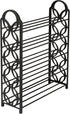 Honey-Can-Do 5 Tier Butterfly Shoe Rack SHO-08484 Black