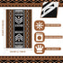 6 Pack Sets 16" 24"(Brown,Aztec) Bencailor Decorative Kitchen Towels Hand Dish Towels for Kitchen Farmhouse Bathroom