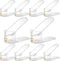 keappubest 10 Pcs Shoe SlotsDouble Layer Shoe Slot Organizer, 2 Levels Adjustable Shoe