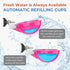 5 Pack) Lil'Clucker - Large Automatic Chicken Waterer Cups Suitable for Ducks, Geese, Turkeys, and Bunny Rabbit - Water