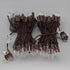 Dazlinli 150 50 LED Warm White Christmas Lights on Brown Wire, Feet Xmas Tree Lights, UL Certified for Outdoor Indoor