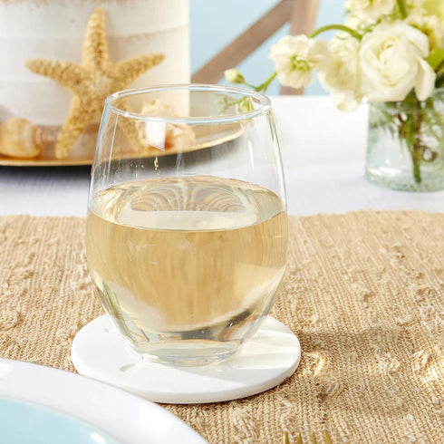 By The Shore Sand Dollar Coaster – Kate Aspen, Coastal Decor & Beach Wedding Favors, One Coaster
