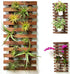 ShopLaLa Wall Planter - Wooden Hanging Planter for Indoor Plants, Plant Stand,
