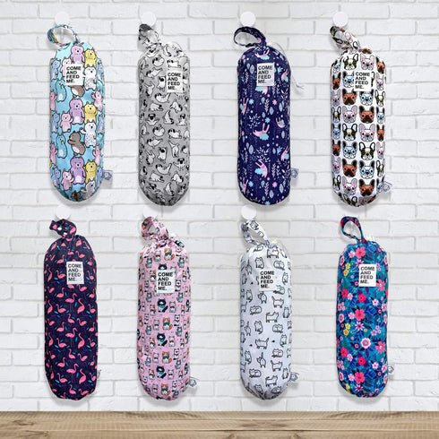 2pcs Waterproof Plastic Grocery Trash Bag Holder Shopping Carrier Holder Organizer Kitchen Storage Bag Dispenser