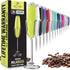 PRO Milk Frother Wand - Ultra High Speed Handheld Mixer with Upgraded Stand - Lime Green