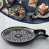 Large Ceramic Spoon Rest, Black Cooking Spoon Holder for Kitchen Counter/Stove Top/Dining Table Modern Farmhouse Decor